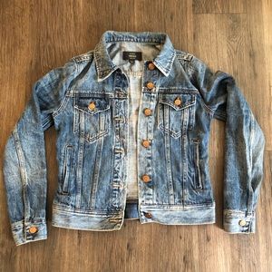 J Crew Indigo Jean Jacket XXS